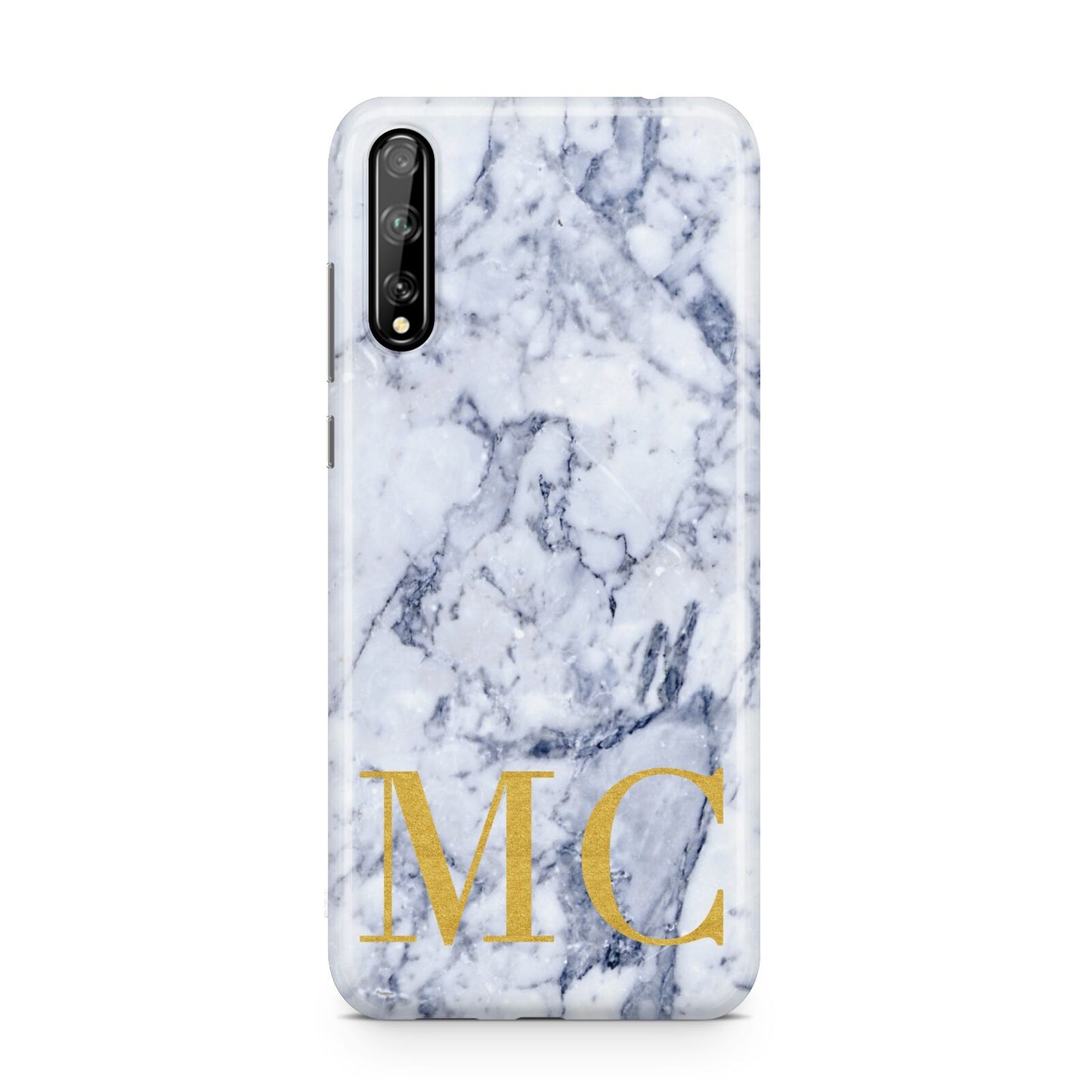 Marble Gold Initial Personalised Huawei Enjoy 10s Phone Case
