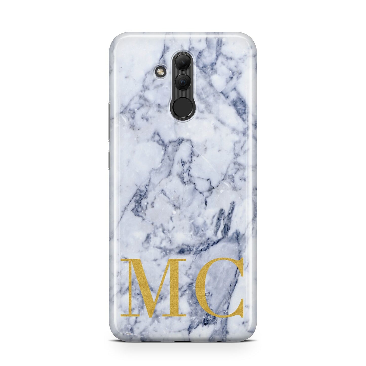Marble Gold Initial Personalised Huawei Mate 20 Lite