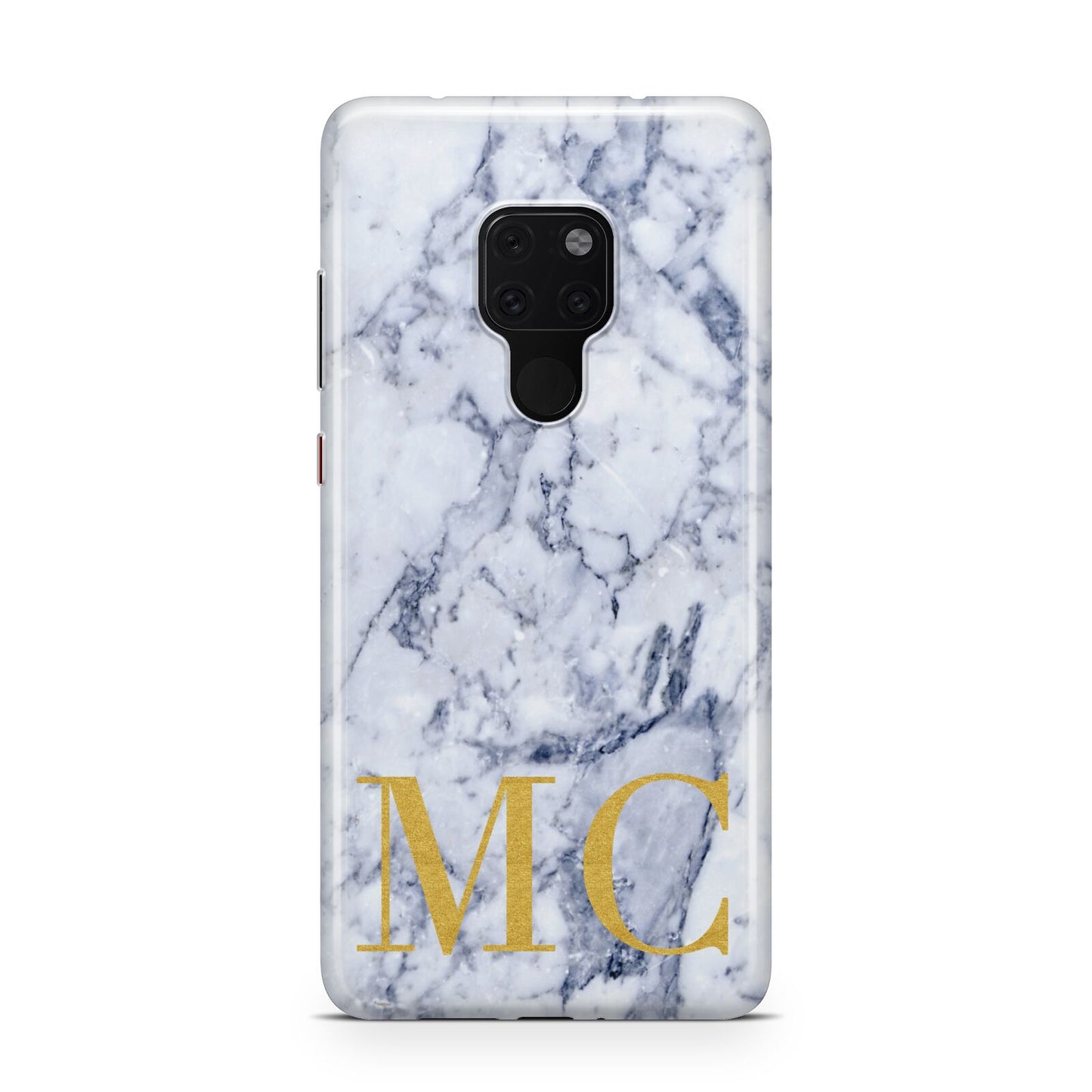 Marble Gold Initial Personalised Huawei Mate 20 Phone Case