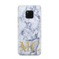 Marble Gold Initial Personalised Huawei Mate 20 Pro Phone Case