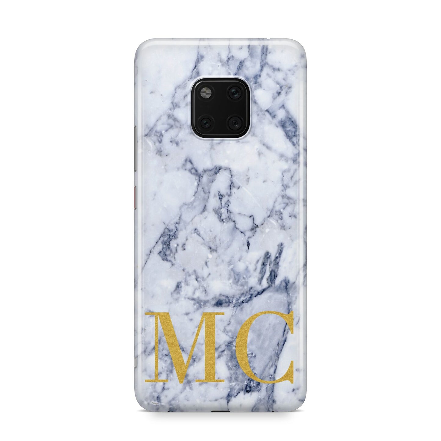 Marble Gold Initial Personalised Huawei Mate 20 Pro Phone Case