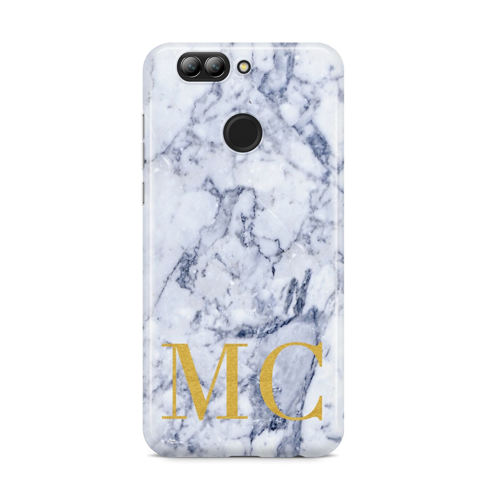 Marble Gold Initial Personalised Huawei Nova 2s Phone Case