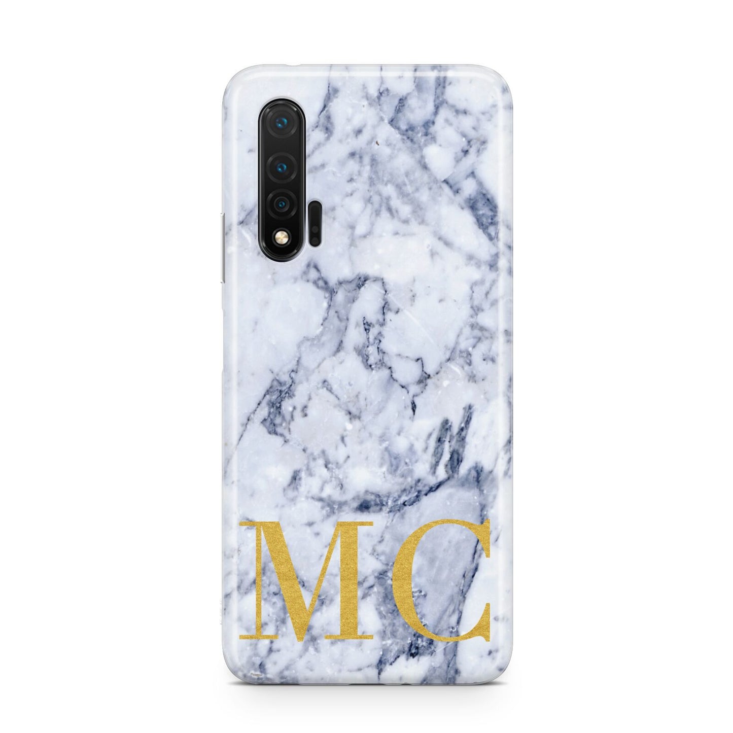 Marble Gold Initial Personalised Huawei Nova 6 Phone Case