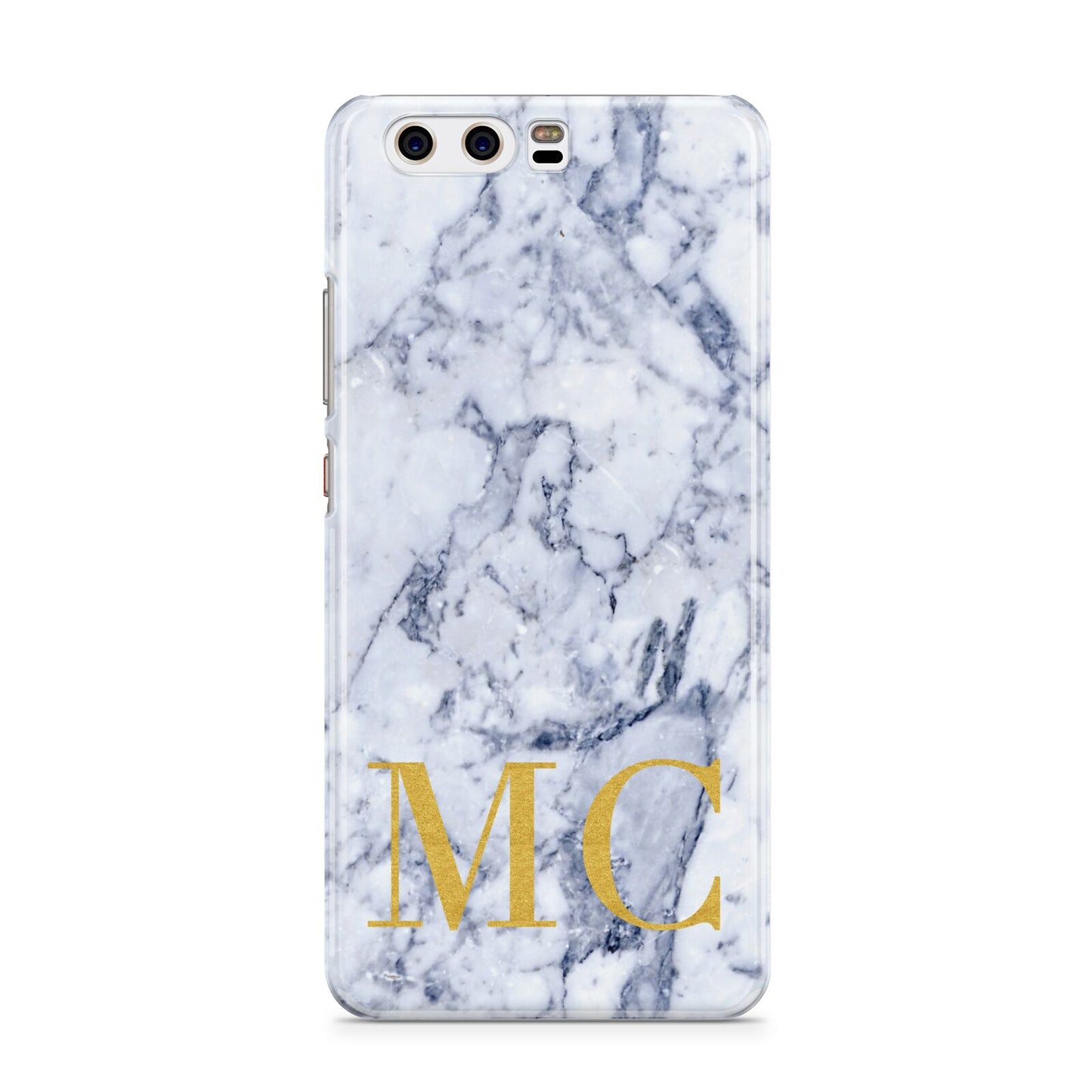 Marble Gold Initial Personalised Huawei P10 Phone Case