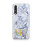 Marble Gold Initial Personalised Huawei P20 Pro Phone Case