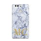 Marble Gold Initial Personalised Huawei P9 Case
