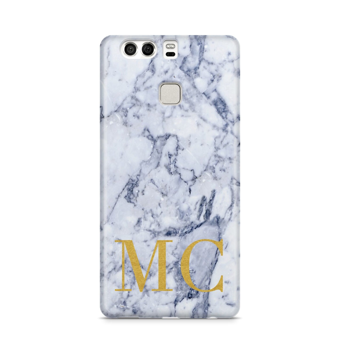 Marble Gold Initial Personalised Huawei P9 Case