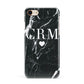 Marble Heart Initials Personalised Apple iPhone 7 8 3D Snap Case