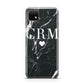 Marble Heart Initials Personalised Huawei Enjoy 20 Phone Case