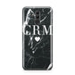 Marble Heart Initials Personalised Huawei Mate 20 Lite