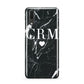 Marble Heart Initials Personalised Huawei P20 Phone Case