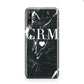 Marble Heart Initials Personalised Huawei P40 Lite E Phone Case