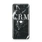 Marble Heart Initials Personalised Huawei Y9 2019