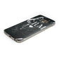 Marble Heart Initials Personalised Protective Samsung Galaxy Case Angled Image