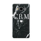Marble Heart Initials Personalised Samsung Galaxy A5 Case