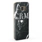 Marble Heart Initials Personalised Samsung Galaxy Case Fourty Five Degrees