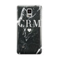Marble Heart Initials Personalised Samsung Galaxy Note 4 Case