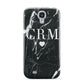 Marble Heart Initials Personalised Samsung Galaxy S4 Case