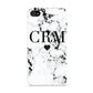 Marble Heart Personalised Initials Apple iPhone 4s Case