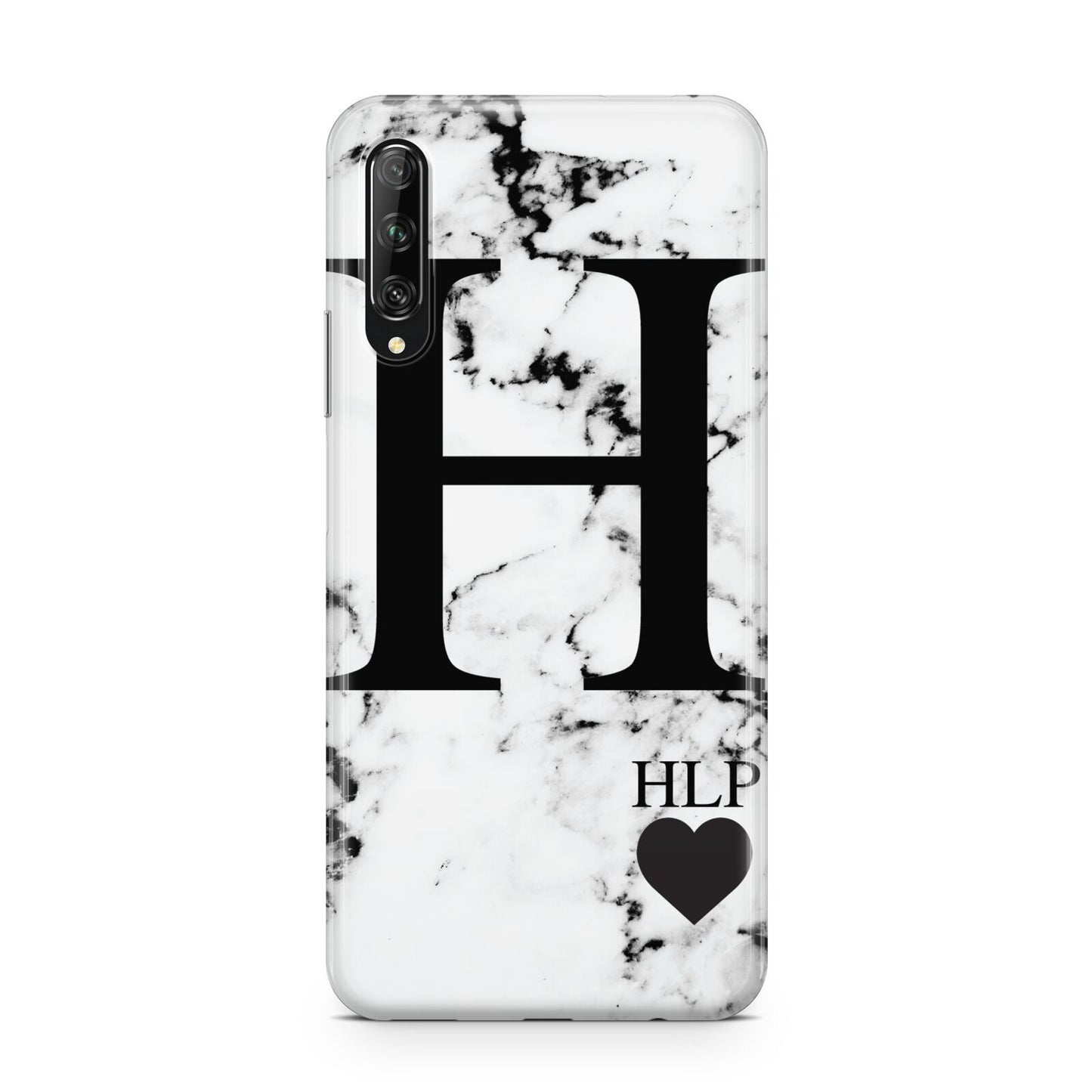 Marble Love Heart Personalised Huawei P Smart Pro 2019