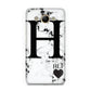 Marble Love Heart Personalised Huawei Y3 2017