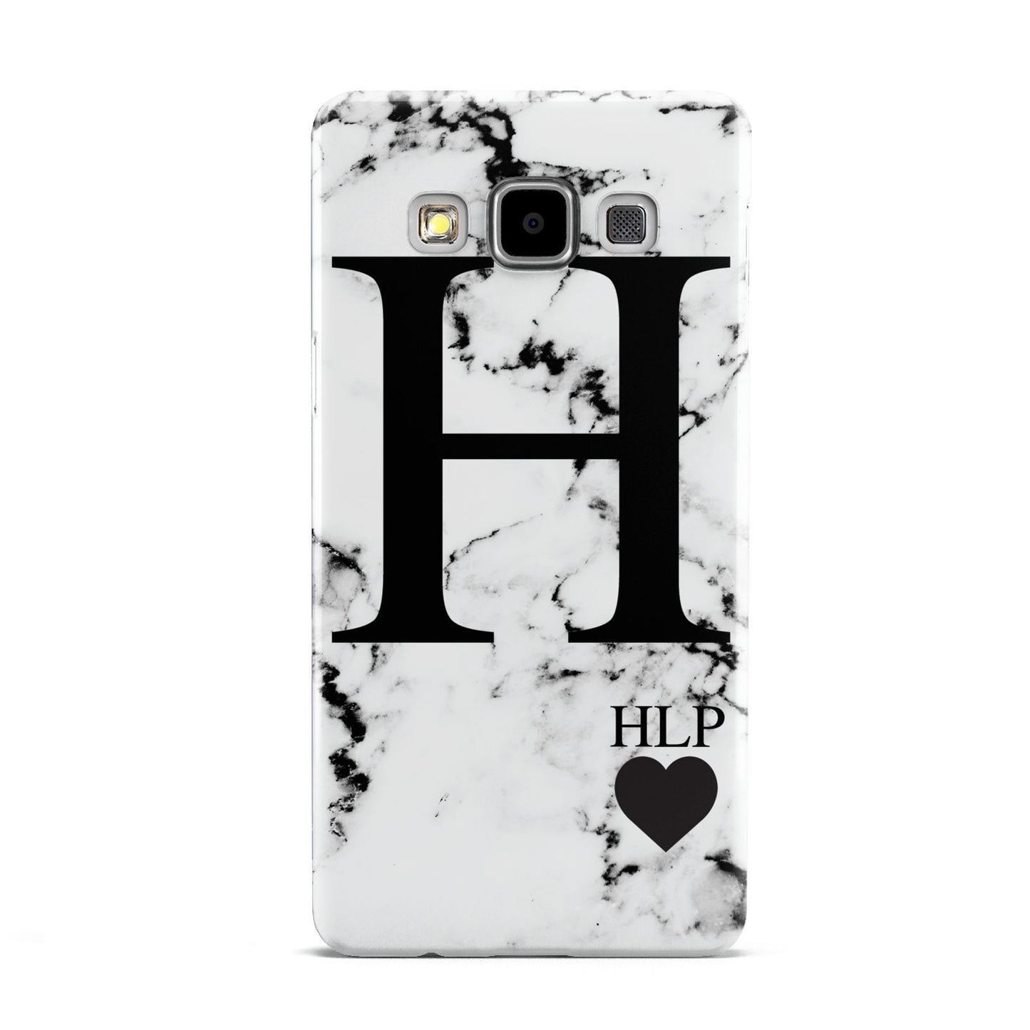 Marble Love Heart Personalised Samsung Galaxy A5 Case