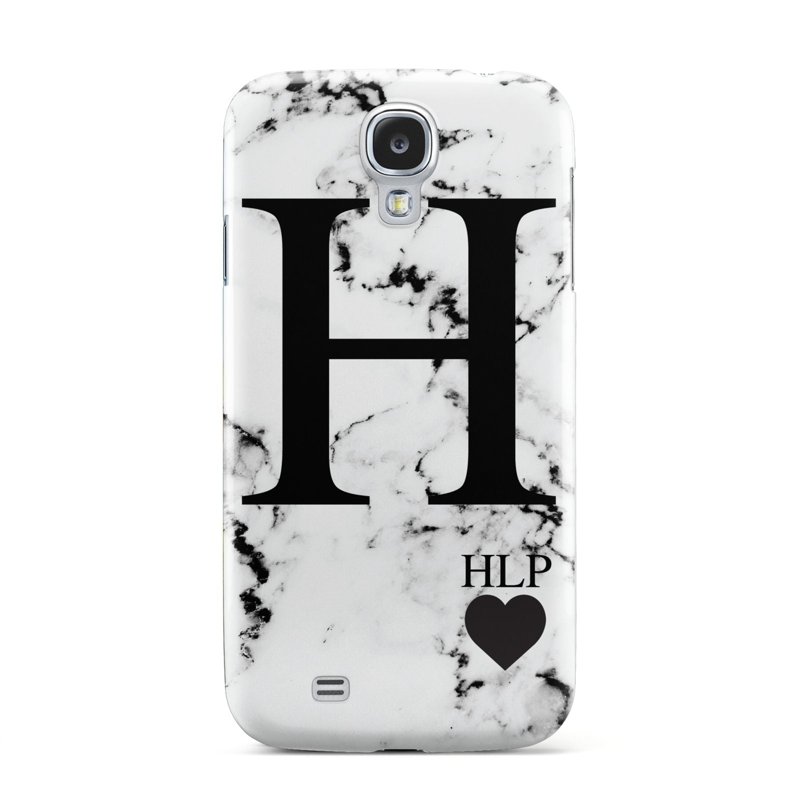 Marble Love Heart Personalised Samsung Galaxy S4 Case