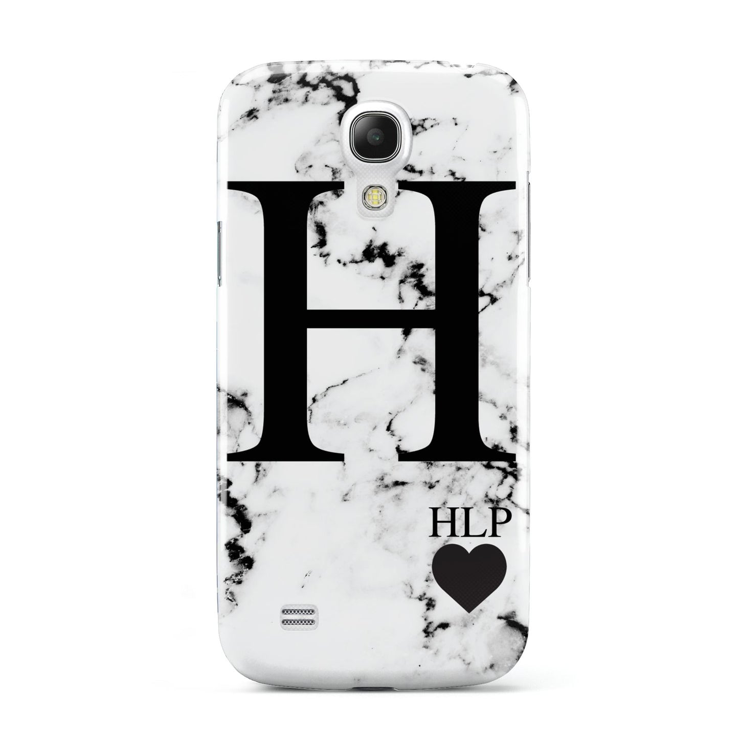 Marble Love Heart Personalised Samsung Galaxy S4 Mini Case