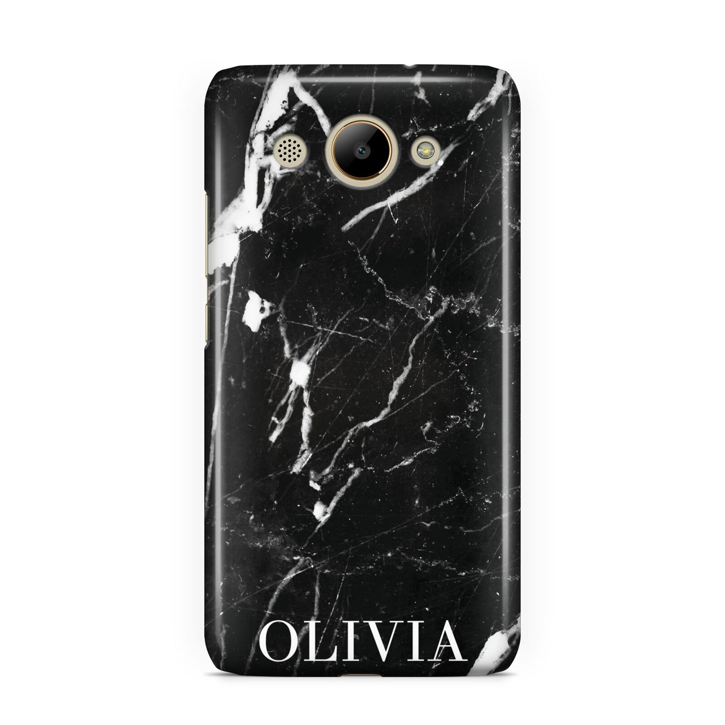 Marble Name Personalised Huawei Y3 2017