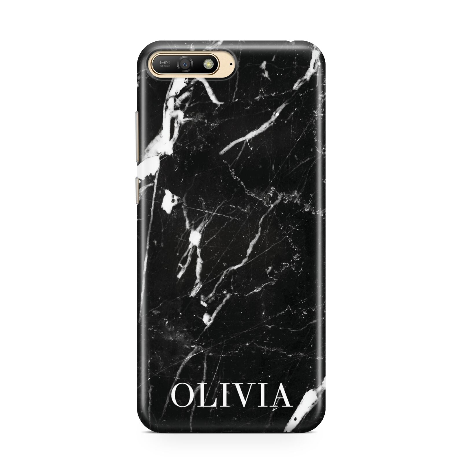 Marble Name Personalised Huawei Y6 2018