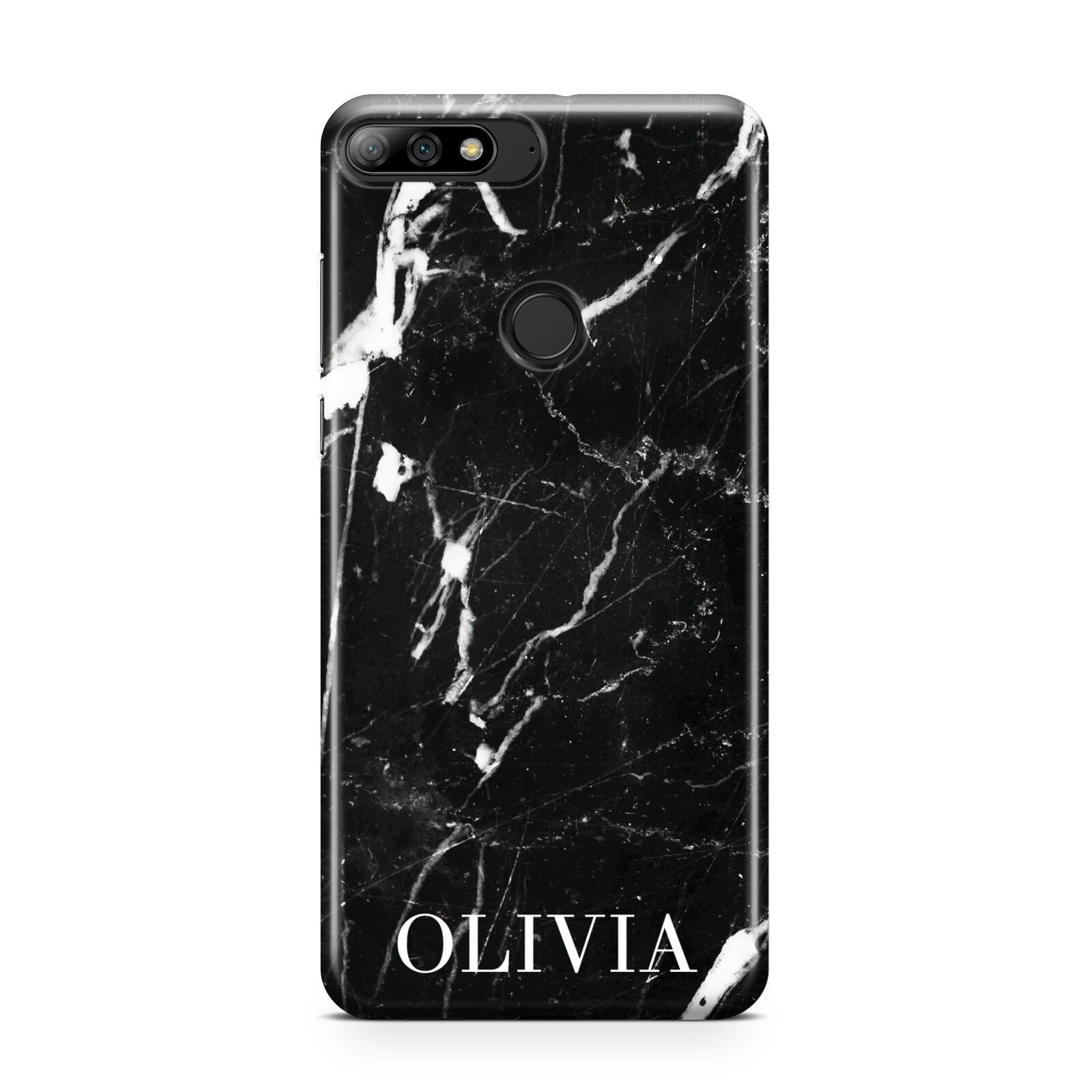Marble Name Personalised Huawei Y7 2018