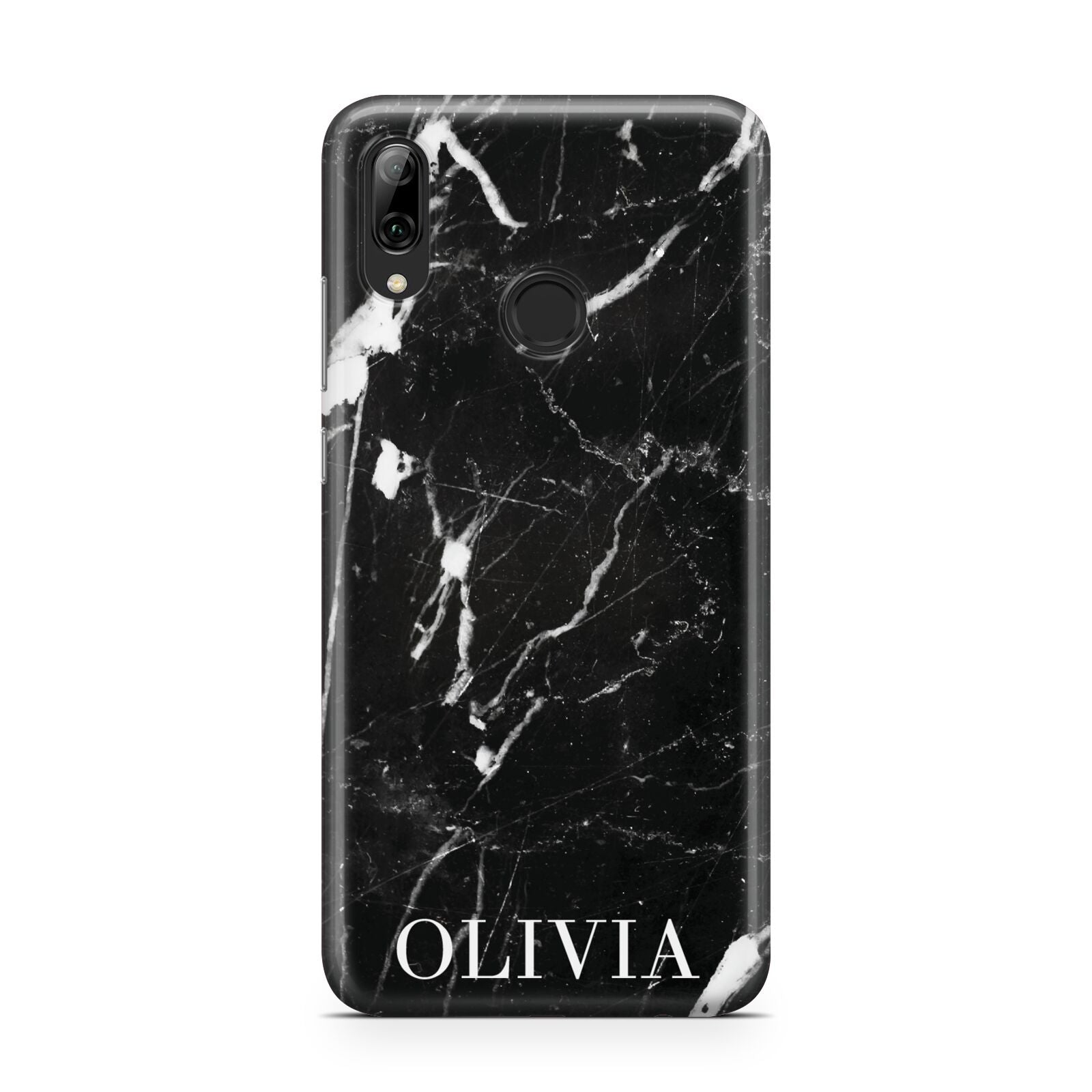 Marble Name Personalised Huawei Y7 2019