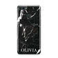 Marble Name Personalised Huawei Y9 2018