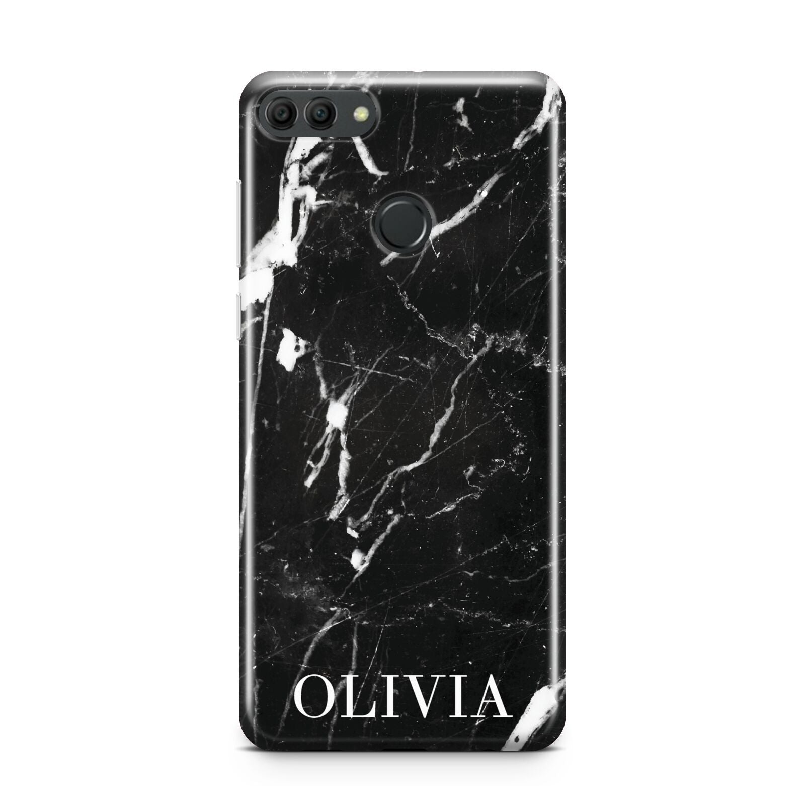 Marble Name Personalised Huawei Y9 2018