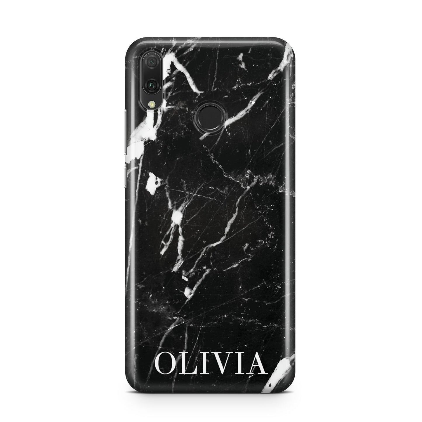 Marble Name Personalised Huawei Y9 2019