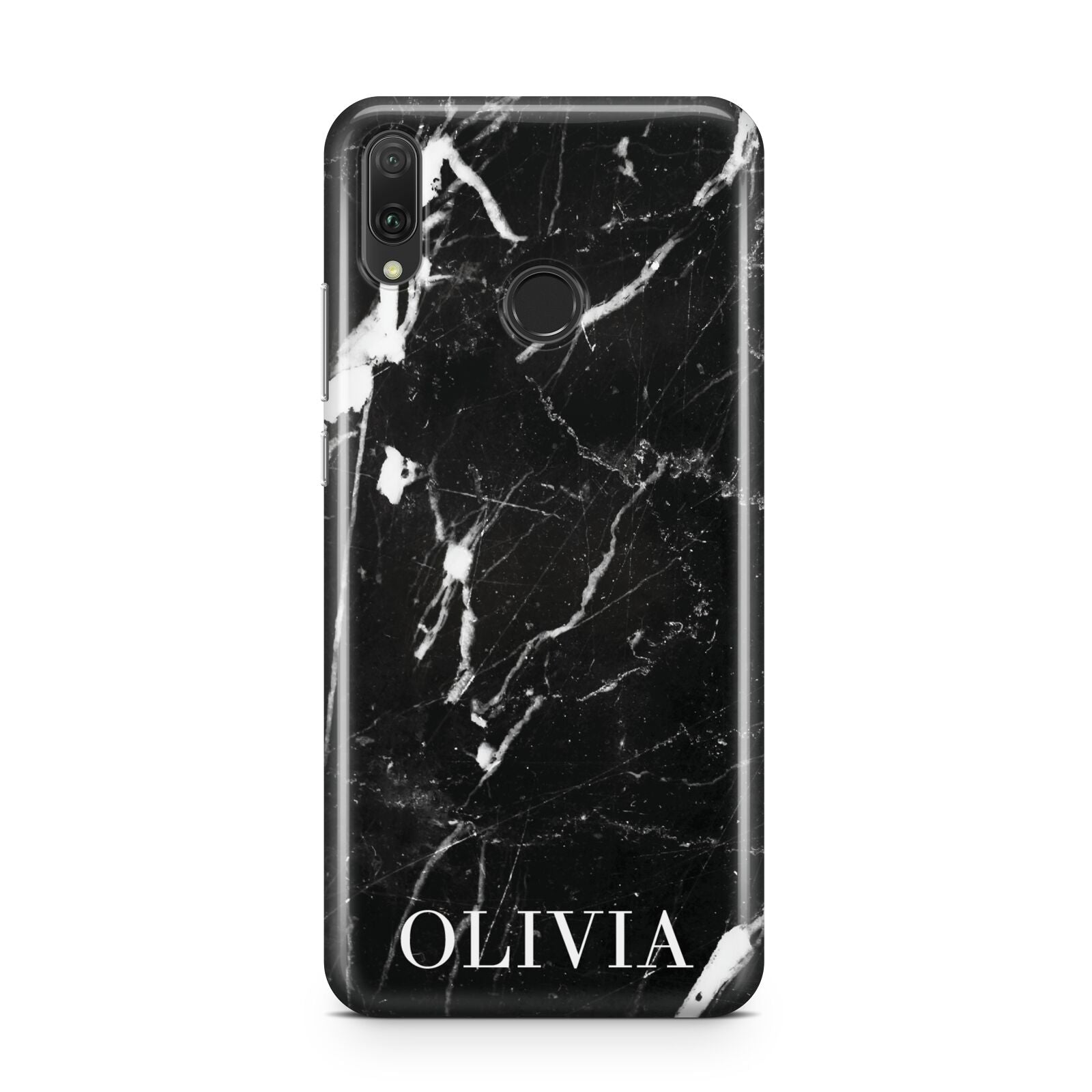 Marble Name Personalised Huawei Y9 2019
