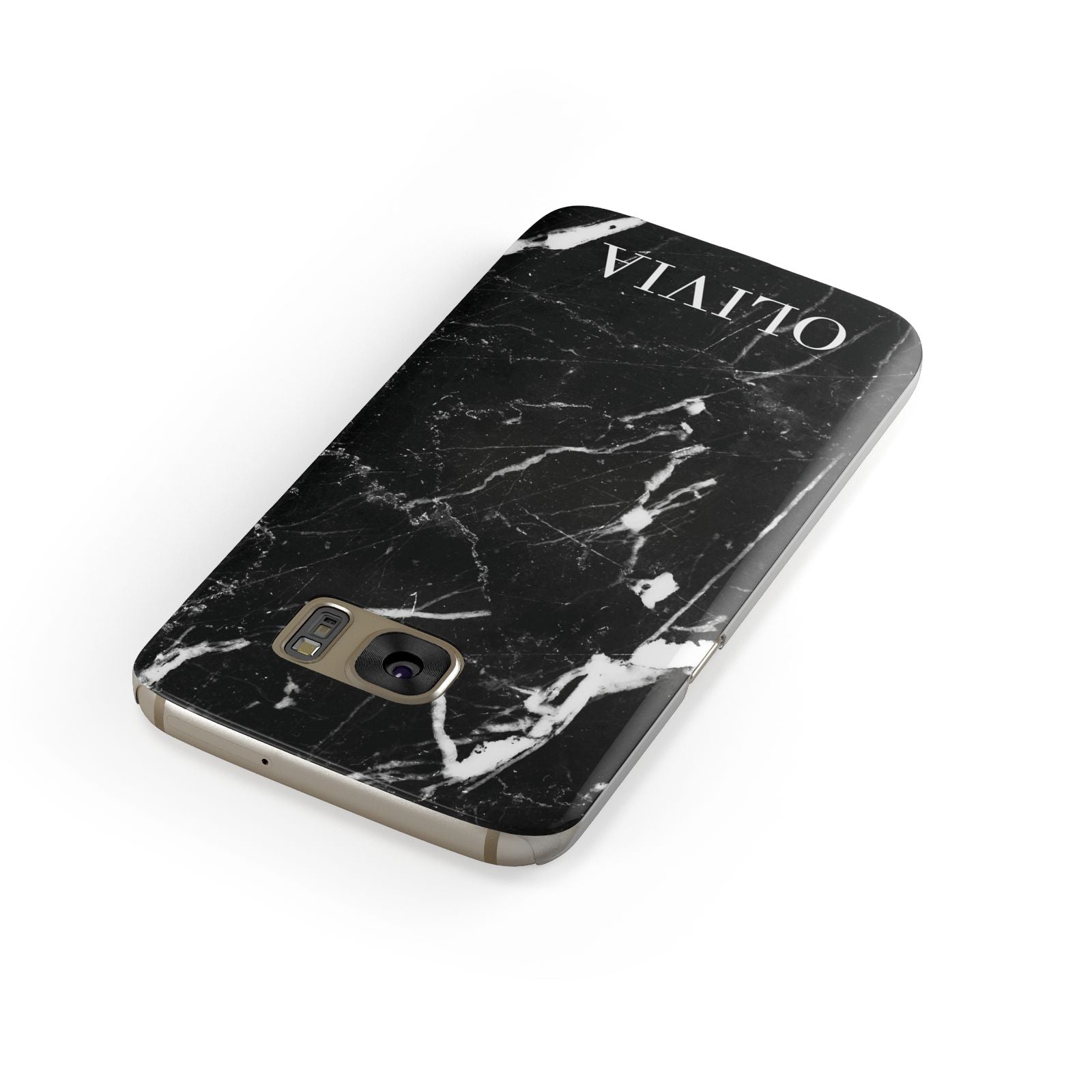 Marble Name Personalised Samsung Galaxy Case Front Close Up