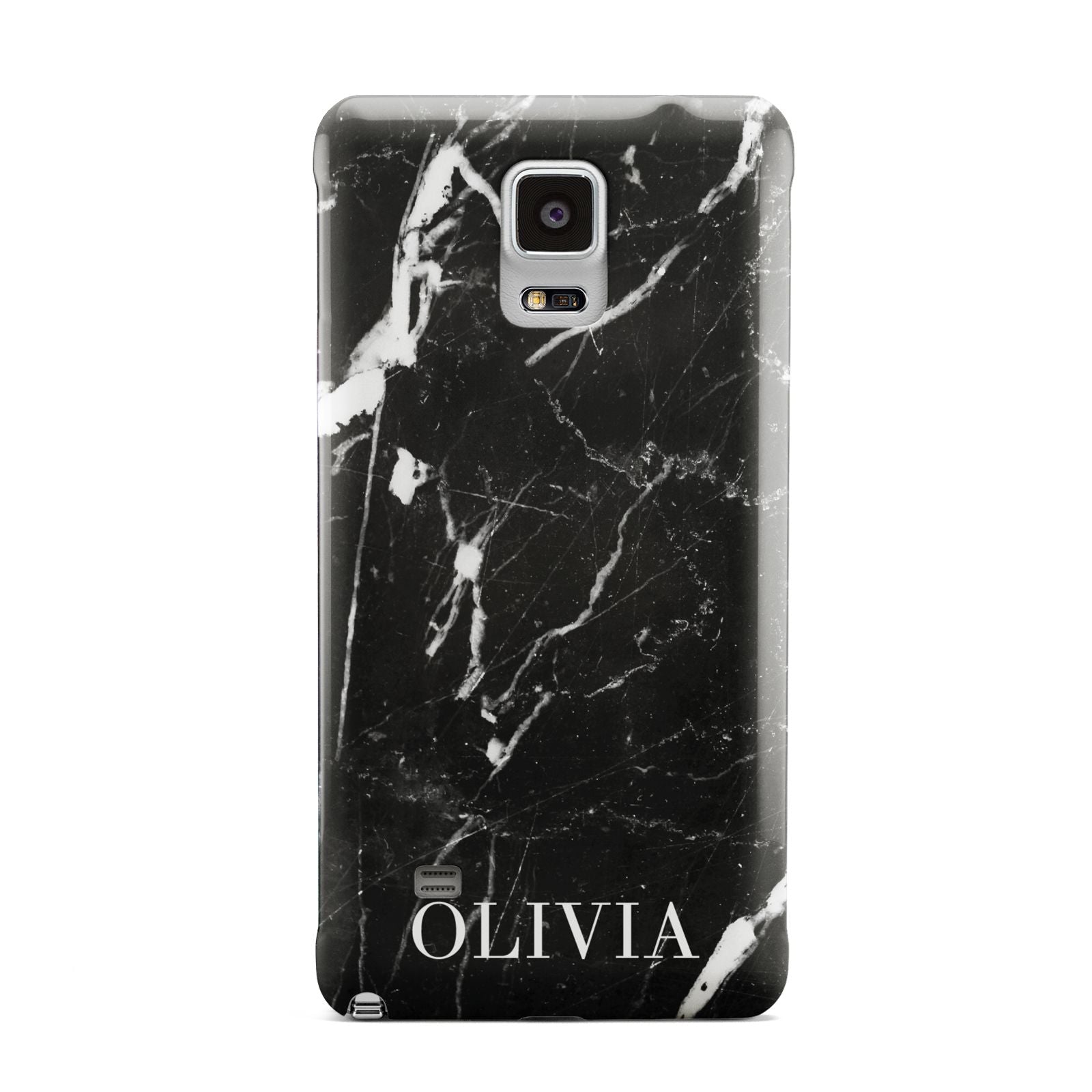 Marble Name Personalised Samsung Galaxy Note 4 Case