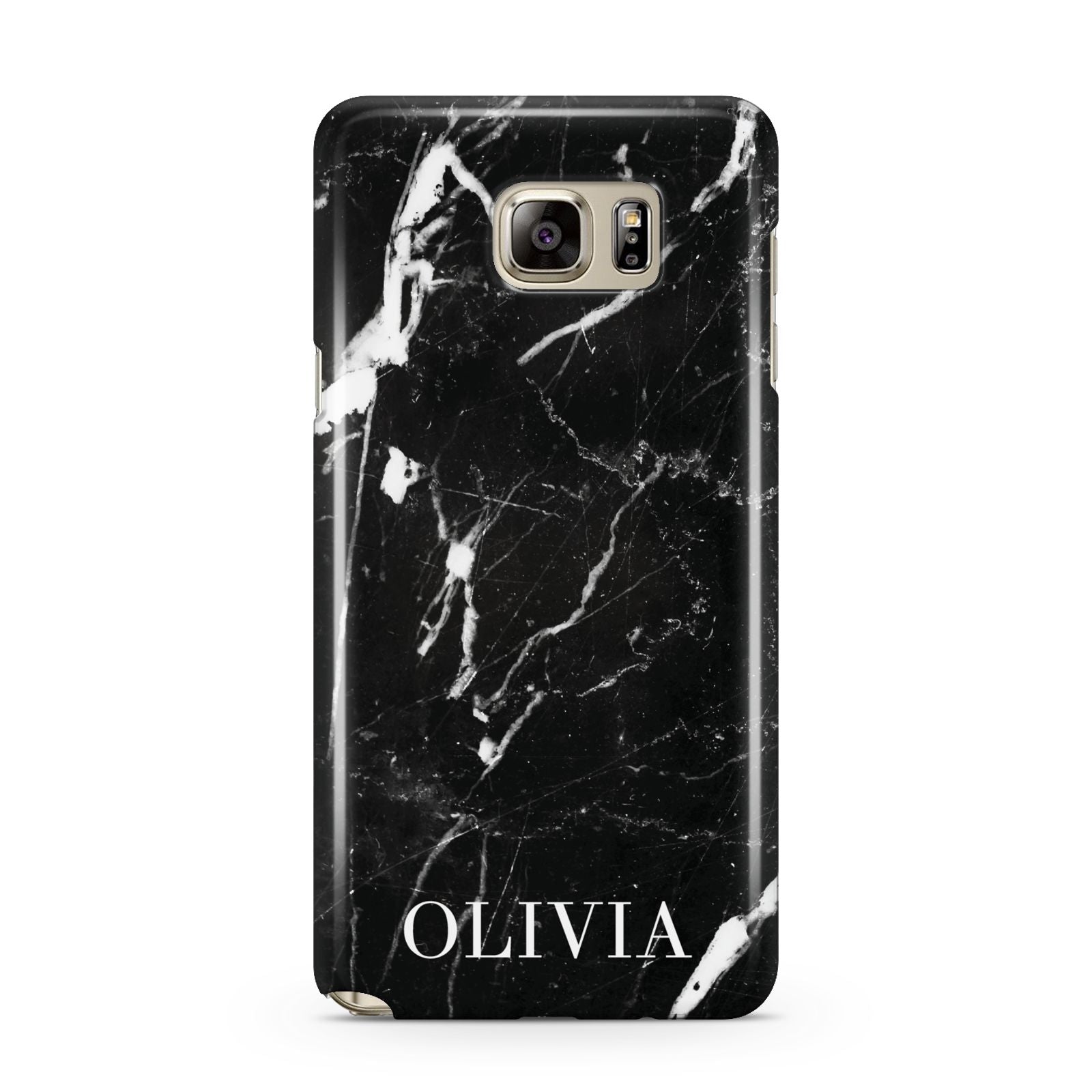 Marble Name Personalised Samsung Galaxy Note 5 Case