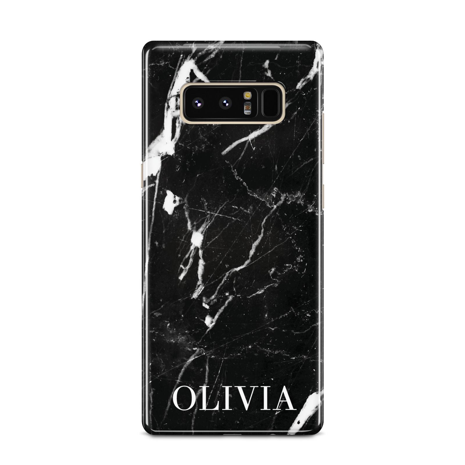 Marble Name Personalised Samsung Galaxy Note 8 Case