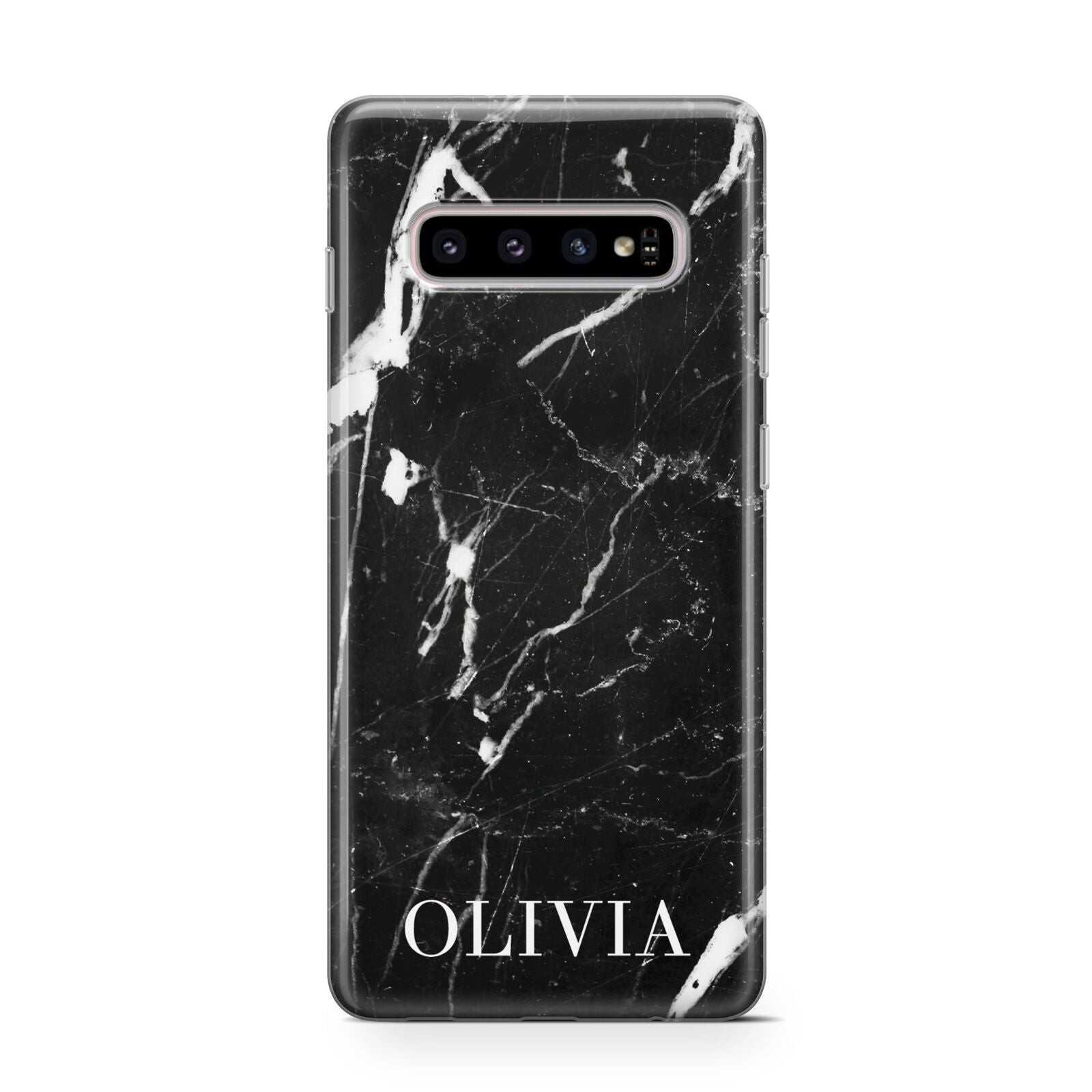 Marble Name Personalised Samsung Galaxy S10 Case