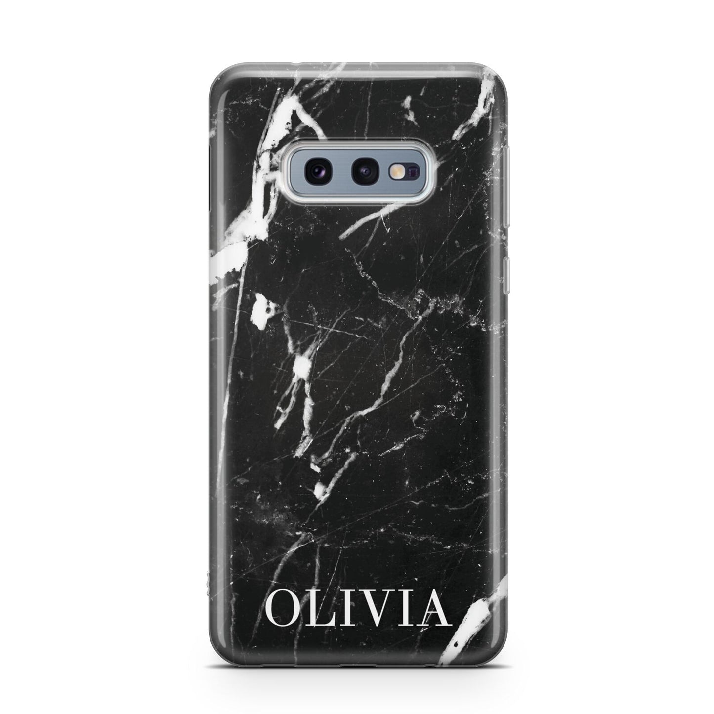 Marble Name Personalised Samsung Galaxy S10E Case
