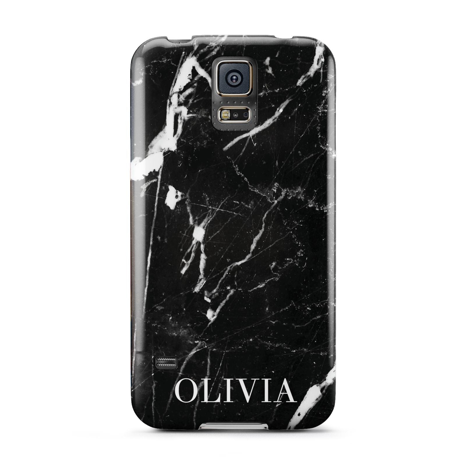 Marble Name Personalised Samsung Galaxy S5 Case