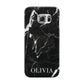 Marble Name Personalised Samsung Galaxy S6 Edge Case