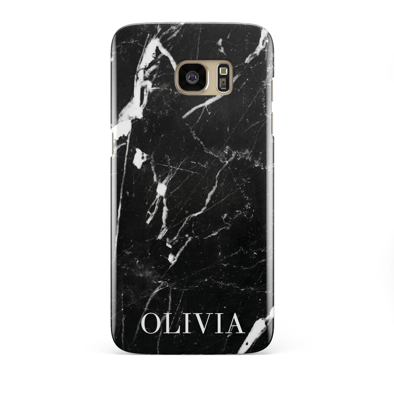 Marble Name Personalised Samsung Galaxy S7 Edge Case
