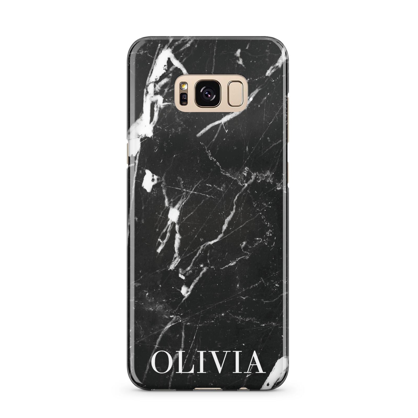 Marble Name Personalised Samsung Galaxy S8 Plus Case