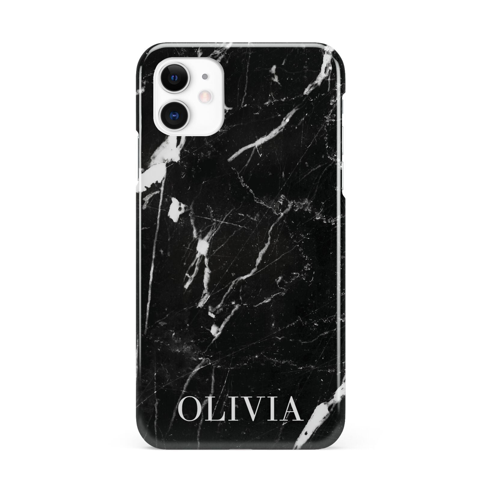 Marble Name Personalised iPhone 11 3D Snap Case