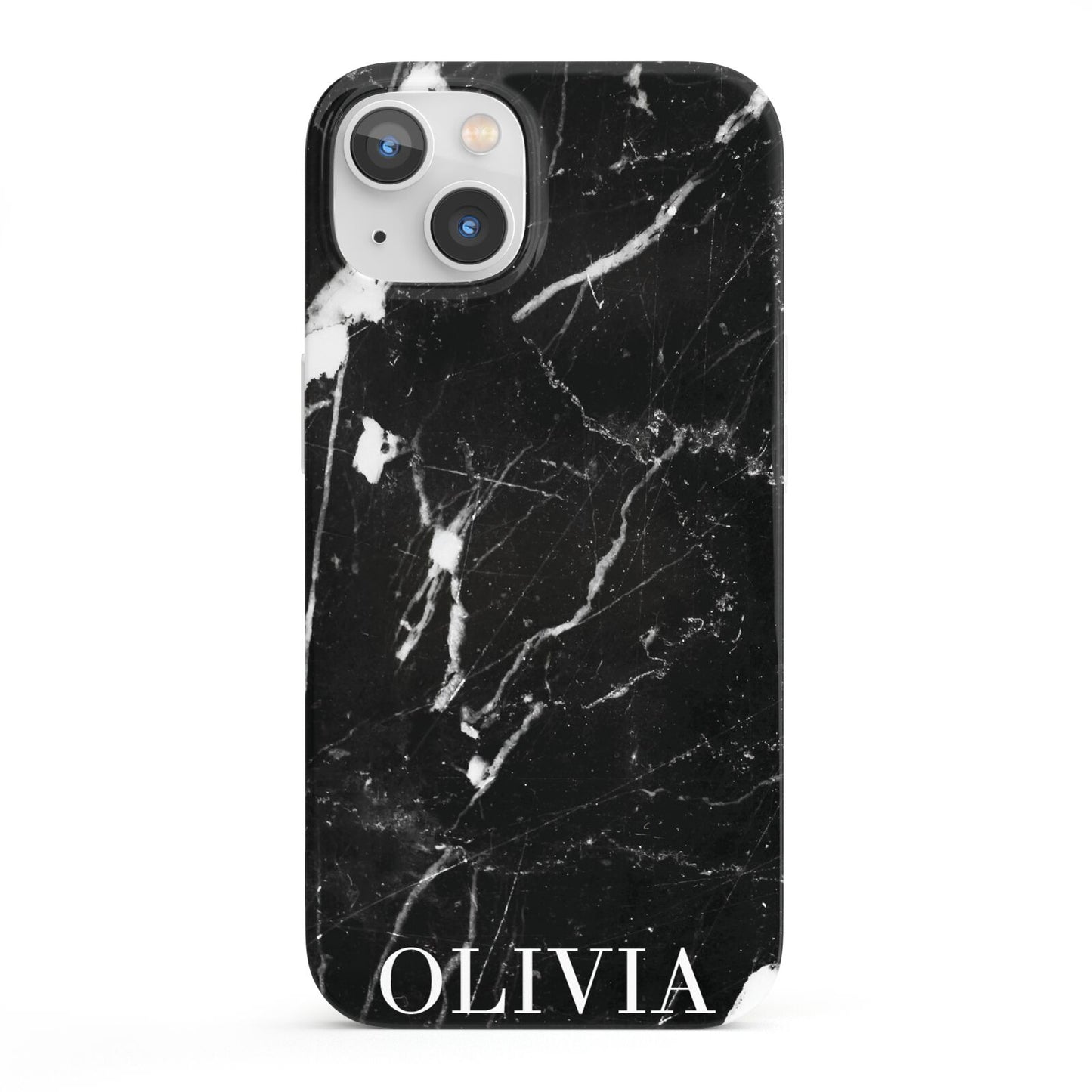 Marble Name Personalised iPhone 13 Full Wrap 3D Snap Case
