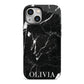Marble Name Personalised iPhone 13 Mini Full Wrap 3D Tough Case