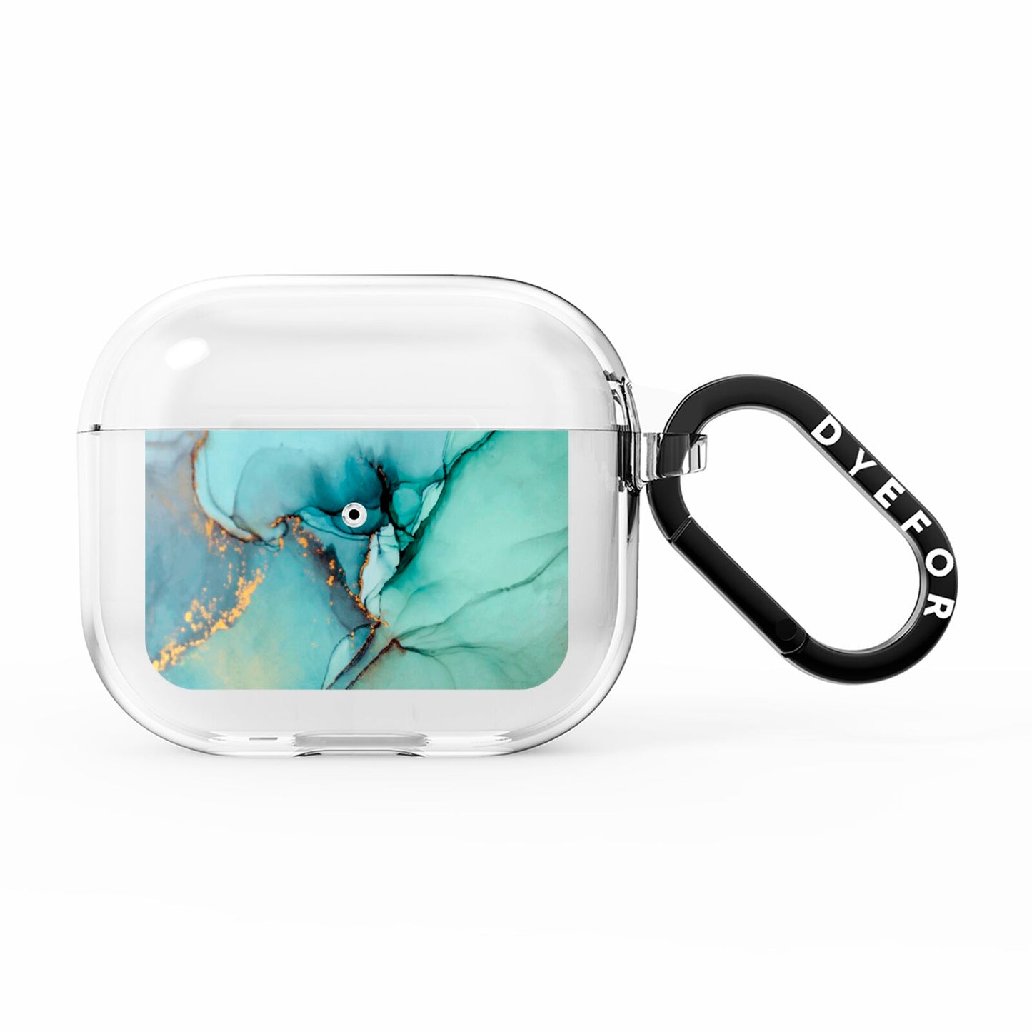 Marble Pattern AirPods Clear Case 3rd Gen